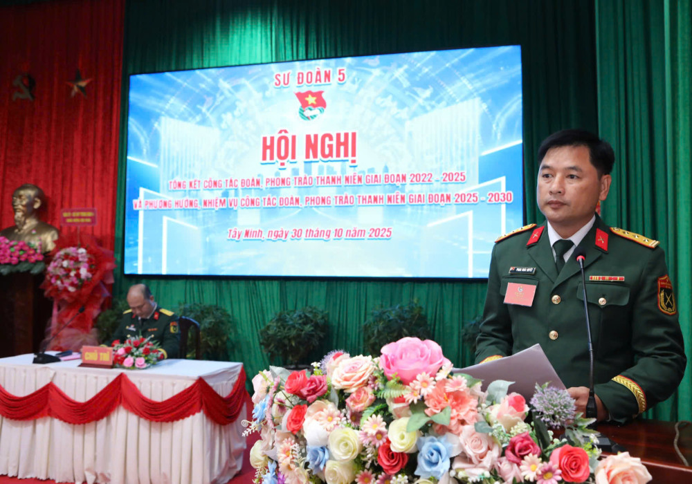 Tuổi trẻ Sư đoàn 5: Xung kích, sáng tạo, đẩy mạnh các phong trào thi đua