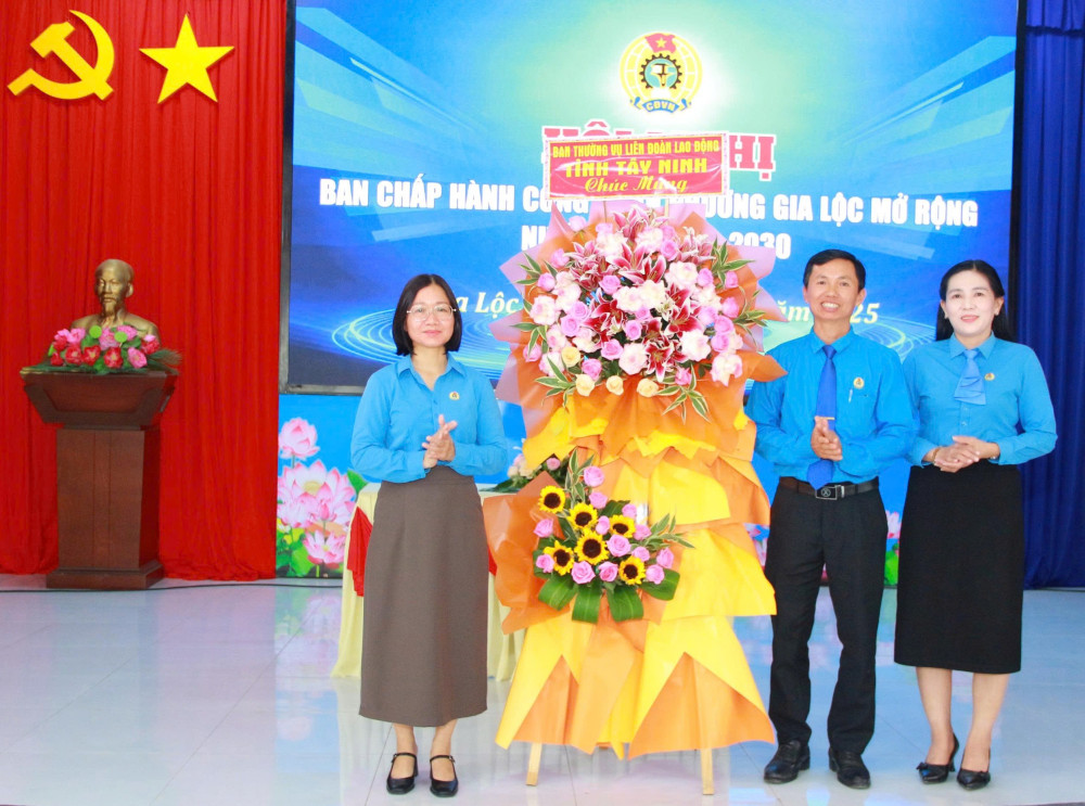 Ông Nguyễn Xuân Tươi giữ chức Chủ tịch Công đoàn phường Gia Lộc