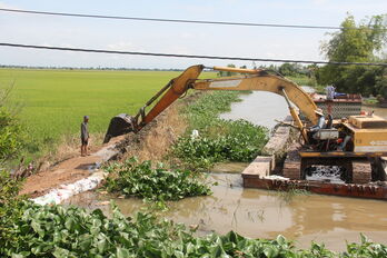 Xã Tuyên Bình: Nước lũ gây thiệt hại gần 160ha lúa