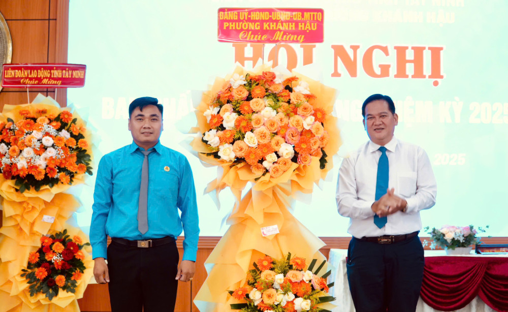 Thành lập Công đoàn phường Khánh Hậu