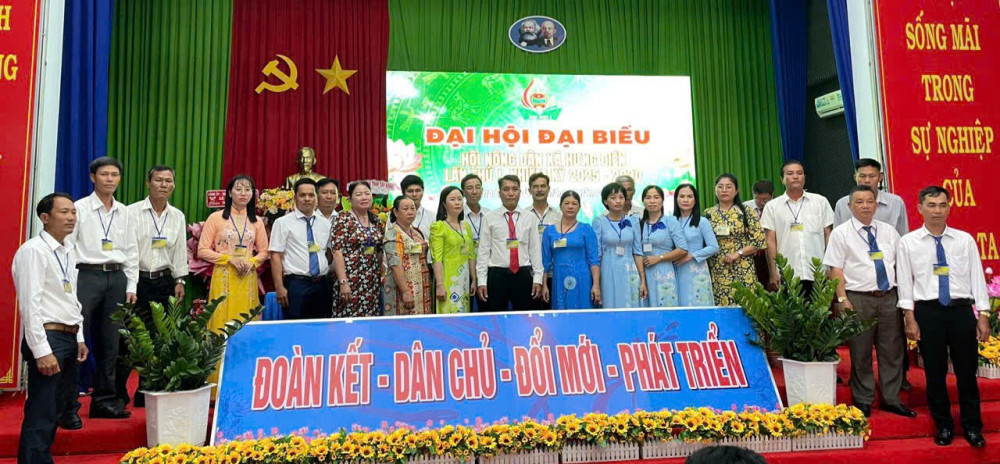 Ông Đỗ Văn Tèo giữ chức vụ Chủ tịch Hội Nông dân xã Hưng Điền