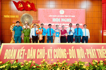 Thành lập Công đoàn phường Khánh Hậu