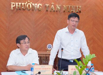 Tăng cường phối hợp, đẩy nhanh tiến độ giải phóng mặt bằng tại các phường Tân Ninh, Bình Minh và Ninh Thạnh