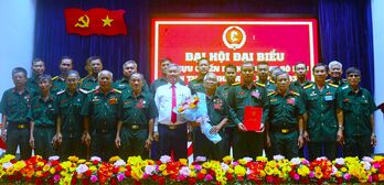Ông Đặng Viết Dũng giữ chức Chủ tịch Hội Cựu chiến binh phường Gò Dầu