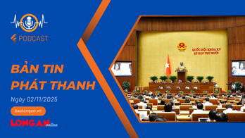 Bản tin phát thanh ngày 02/11/2025