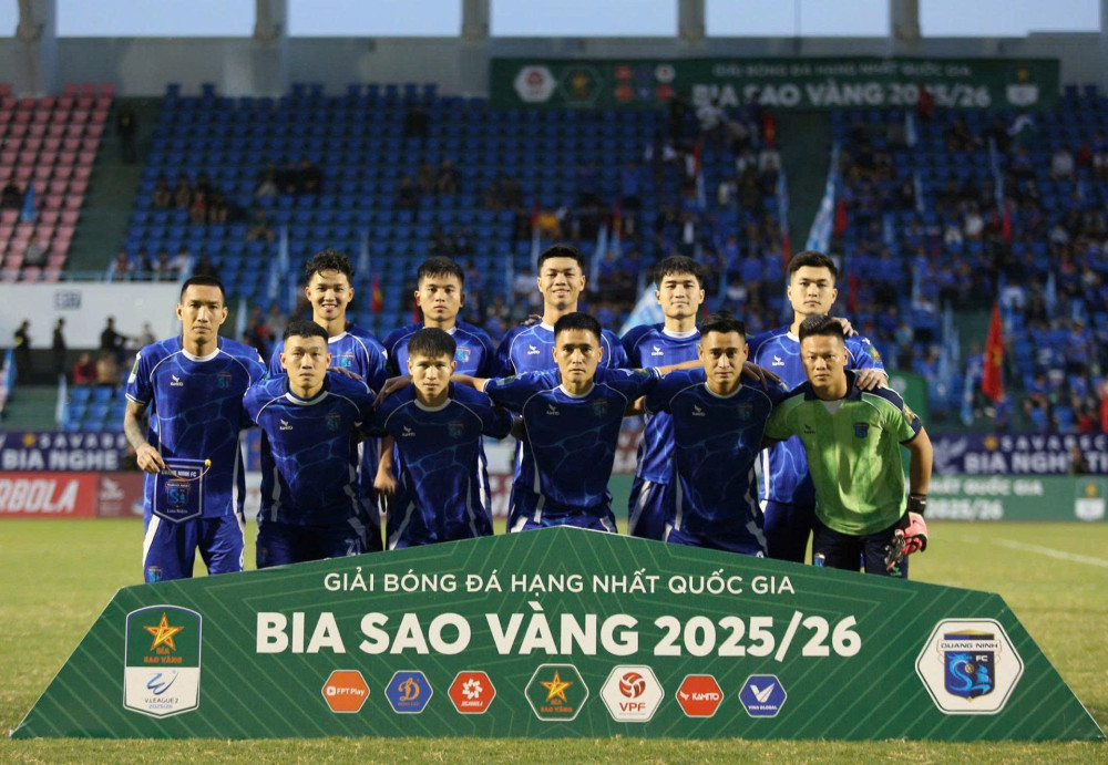 Gỡ hòa phút cuối, Câu lạc bộ Long An giành 1 điểm trên sân Cẩm Phả