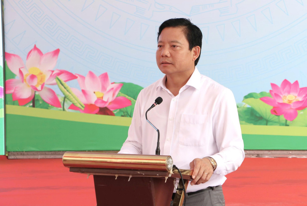 Tây Ninh: Khảo sát công tác chuẩn bị cho Lễ xuất quân tìm kiếm, quy tập hài cốt liệt sĩ Phó Chủ tịch UBND tỉnh Phạm Tấn Hòa – Trưởng Ban Chỉ đạo 515 tỉnh phát biểu tại buổi kiểm tra