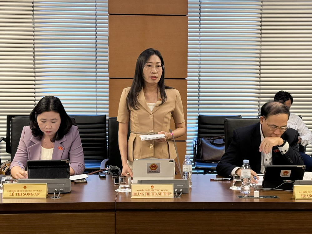 Đoàn đại biểu Quốc hội tỉnh Tây Ninh tham gia góp ý Văn kiện trình Đại hội đại biểu toàn quốc lần thứ XIV của Đảng