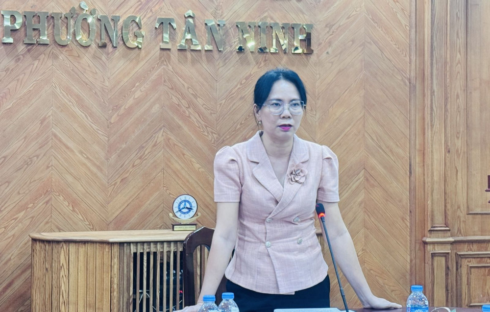 Phường Tân Ninh tăng cường bảo đảm trật tự, an toàn xã hội trên địa bàn