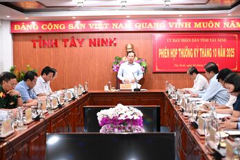 10 tháng năm 2025: Tình hình kinh tế - xã hội tỉnh Tây Ninh tiếp tục đạt kết quả tích cực