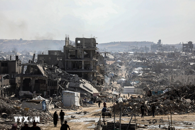 Lực lượng Phòng vệ Israel phá hủy hạ tầng chiến đấu của Hamas tại Gaza