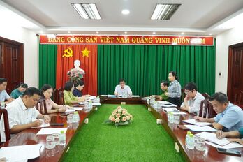 Châu Thành: Họp Ban Chỉ đạo bầu cử đại biểu Quốc hội khóa XVI và bầu cử đại biểu HĐND các cấp nhiệm kỳ 2026-2031