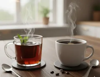 Trà đen và cà phê đen: Loại nào tốt hơn cho sức khỏe?