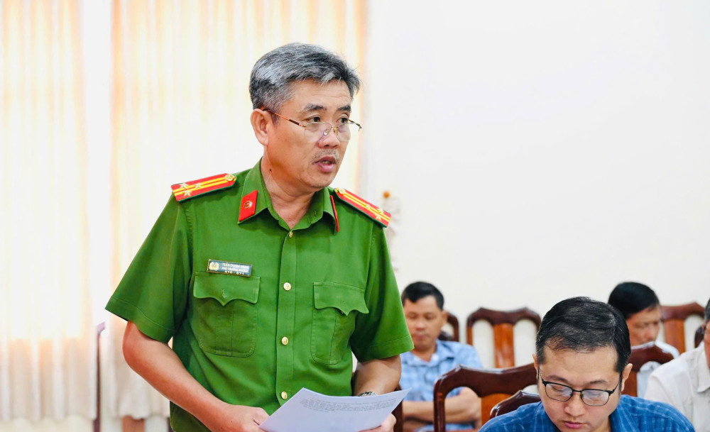 Kiểm tra công tác quản lý nhà nước về phòng cháy, chữa cháy và cứu nạn, cứu hộ tại xã Bến Lức, Mỹ Yên