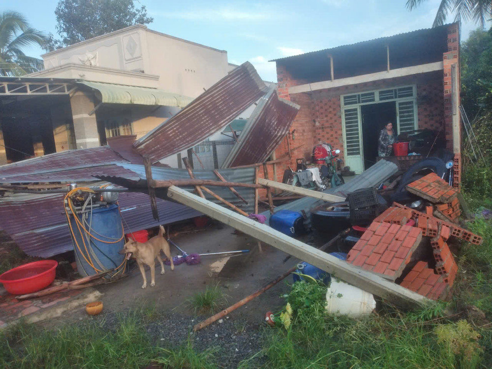 Tây Ninh: Nguy cơ xảy ra mưa đá, giông lốc và mưa lớn cục bộ