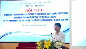 Tuyên truyền, tập huấn công tác bảo vệ môi trường ngành Công Thương