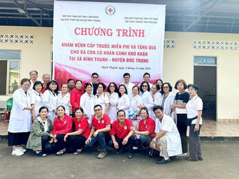 Hội Chữ thập đỏ tỉnh Tây Ninh: Hơn 40 tỉ đồng chăm lo cho người yếu thế