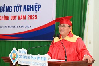 Trường Cao đẳng Sư phạm Tây Ninh: Trao bằng tốt nghiệp năm 2025