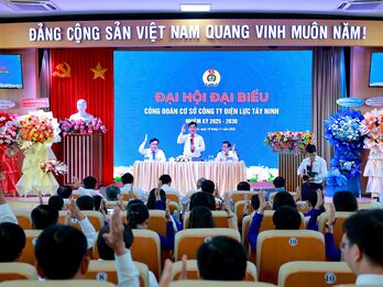 Đại hội Công đoàn cơ sở Công ty Điện lực Tây Ninh nhiệm kỳ 2025-2030