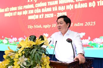 Tây Ninh: Thực hiện quyết liệt, đồng bộ công tác phòng, chống tham nhũng, lãng phí, tiêu cực