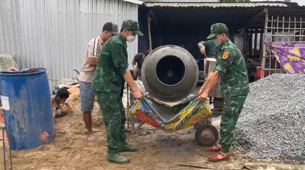 Ấm lòng với những căn nhà nơi biên giới