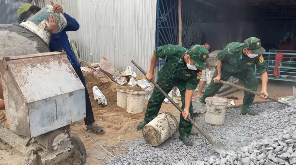 Ấm lòng với những căn nhà nơi biên giới