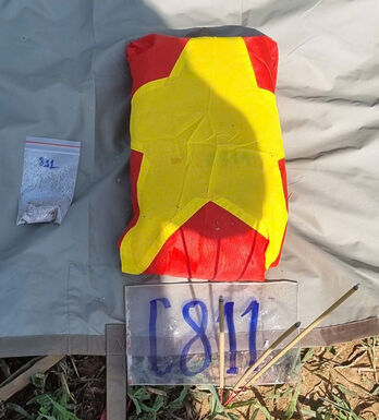 Đội K73 tìm kiếm được 1 bộ hài cốt liệt sĩ