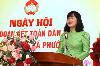 Xã Phước Vinh tổ chức Ngày hội Đại đoàn kết toàn dân tộc liên khu dân cư