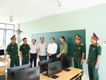 Giao lưu hữu nghị Quốc phòng biên giới Việt Nam - Campuchia lần thứ 2: Vì tương lai học trò vùng biên