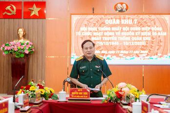 Quân khu 7 hiệp đồng tổ chức hoạt động về nguồn kỷ niệm 80 năm Ngày truyền thống