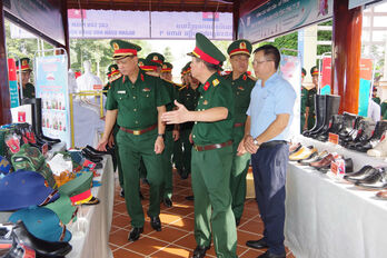 Bộ Quốc phòng kiểm tra công tác chuẩn bị Giao lưu hữu nghị Quốc phòng biên giới Việt Nam – Campuchia tại Sư đoàn 5