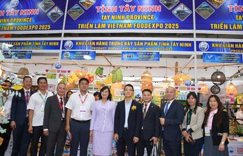 Tây Ninh tham gia Triển lãm quốc tế Công nghiệp thực phẩm Việt Nam 2025