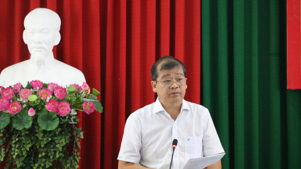 Trưởng ban Tổ chức Tỉnh ủy Tây Ninh làm việc với các địa phương sau hơn 4 tháng hợp nhất