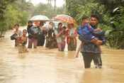 Severe flooding reported in central Thailand
