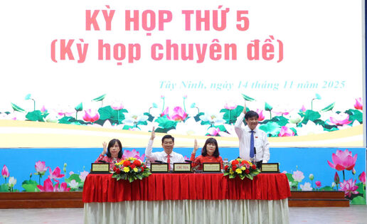 HĐND tỉnh Tây Ninh thông qua 7 nghị quyết tại Kỳ họp thứ 5