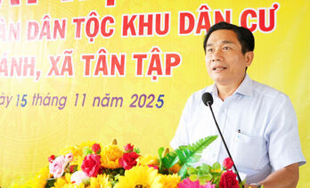 Ấp Tân Chánh tổ chức Ngày hội Đại đoàn kết toàn dân tộc