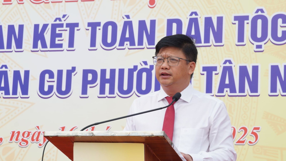 Phường Tân Ninh: Rộn ràng Ngày hội Đại đoàn kết toàn dân tộc ở khu dân cư