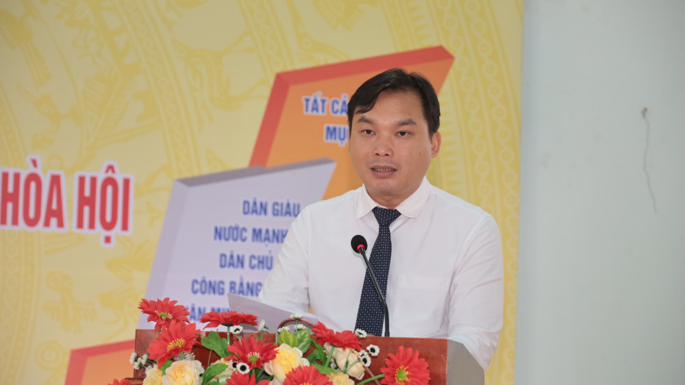 Xã Hòa Hội tổ chức Ngày hội Đại đoàn kết toàn dân tộc liên khu dân cư năm 2025