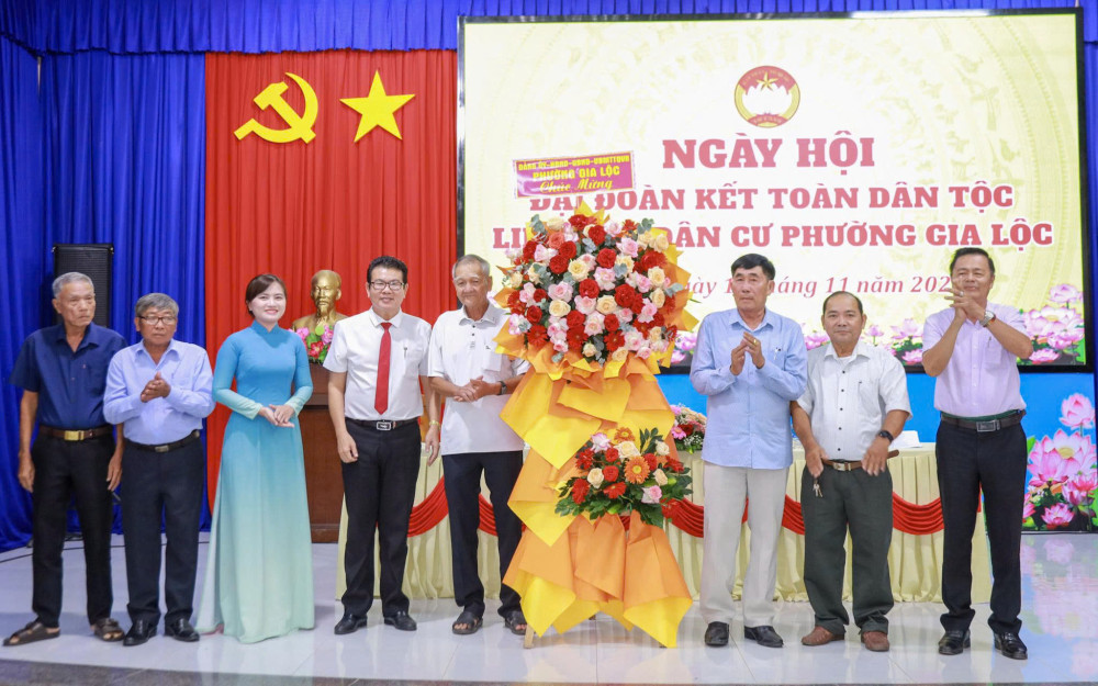 Phường Gia Lộc: Ngày hội Đại đoàn kết – phát huy sức mạnh Nhân dân