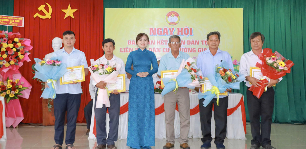 Phường Gia Lộc: Ngày hội Đại đoàn kết – phát huy sức mạnh Nhân dân