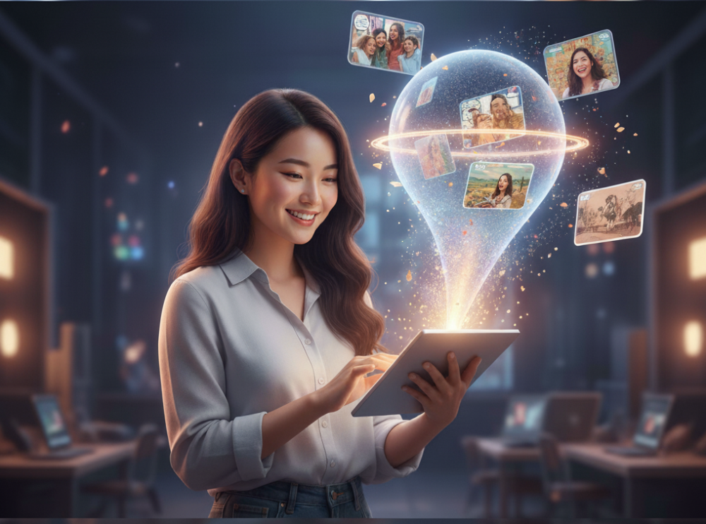 Google Photos 'lột xác' thành trợ lý sáng tạo, nghe và sửa ảnh theo ý người dùng