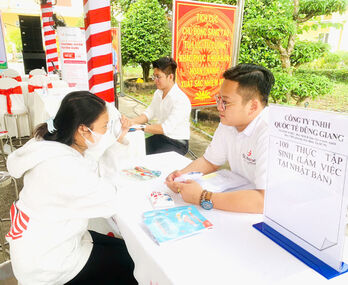 Xã Phước Lý tổ chức phiên giao dịch việc làm