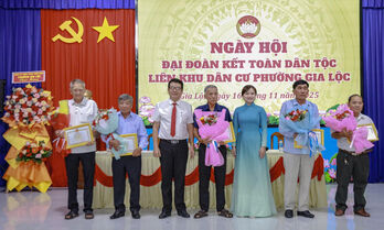 Phường Gia Lộc: Ngày hội Đại đoàn kết – phát huy sức mạnh Nhân dân