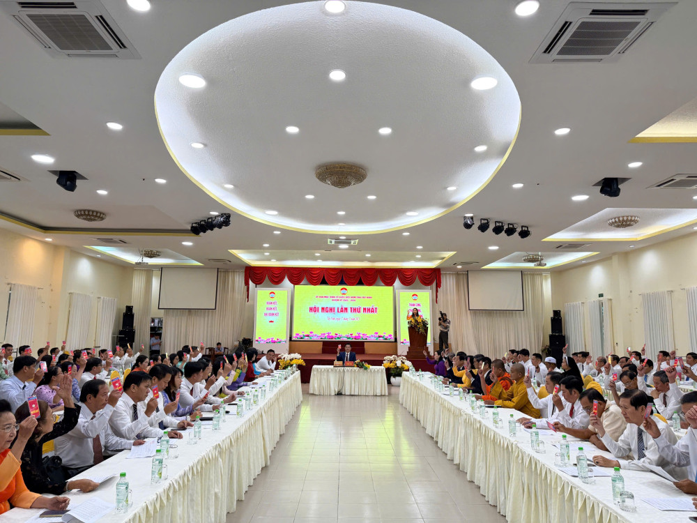 Phó Bí thư Tỉnh ủy Nguyễn Thanh Hải được hiệp thương cử giữ chức Chủ tịch UBMTTQ Việt Nam tỉnh Tây Ninh lần thứ I