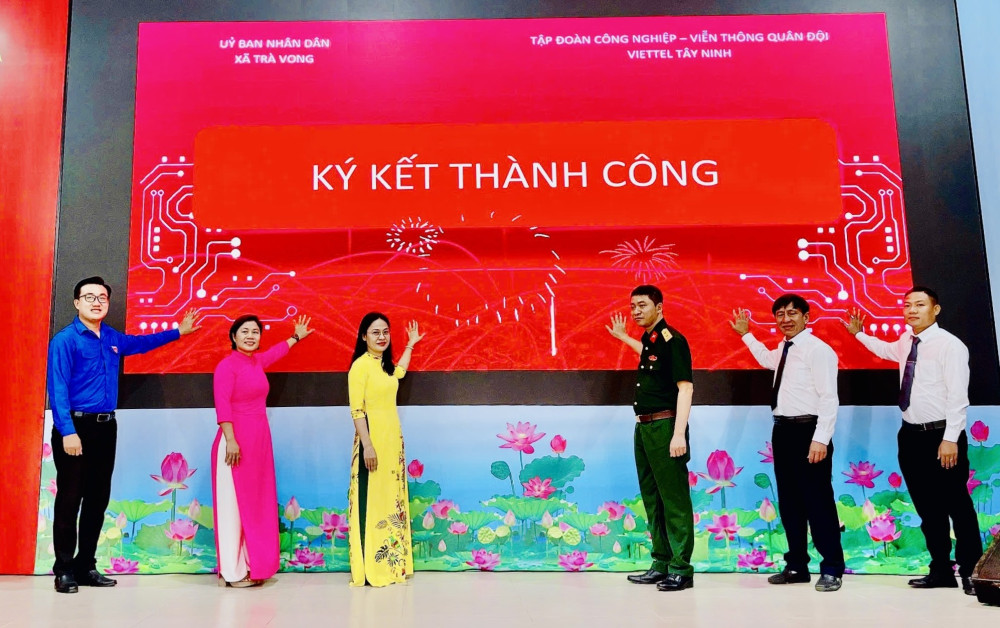 Xã Trà Vong phát động phong trào “Bình dân học vụ số”