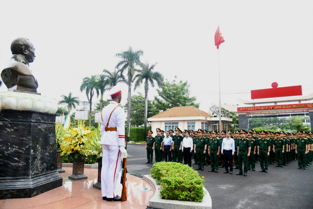 Đại tướng Nguyễn Trọng Nghĩa dự Ngày hội Đại đoàn kết toàn dân tộc tại tỉnh Tây Ninh