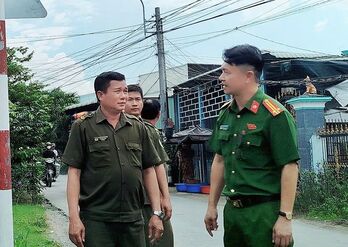 Cánh tay đắc lực góp phần giữ bình yên cơ sở