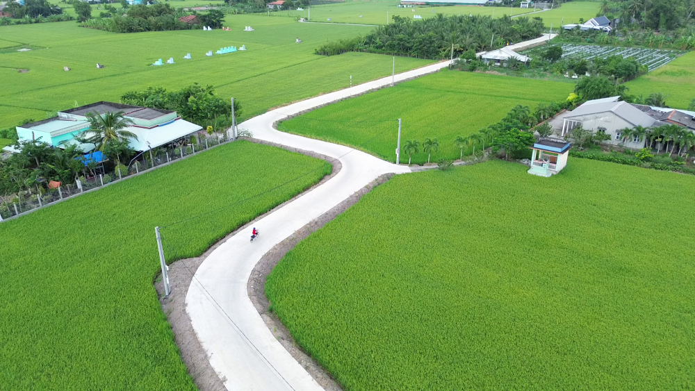 Vàm Cỏ: Chung tay xây dựng nông thôn mới nâng cao