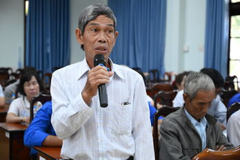 Cử tri xã Lương Hòa kiến nghị nhiều vấn đề về đời sống dân sinh