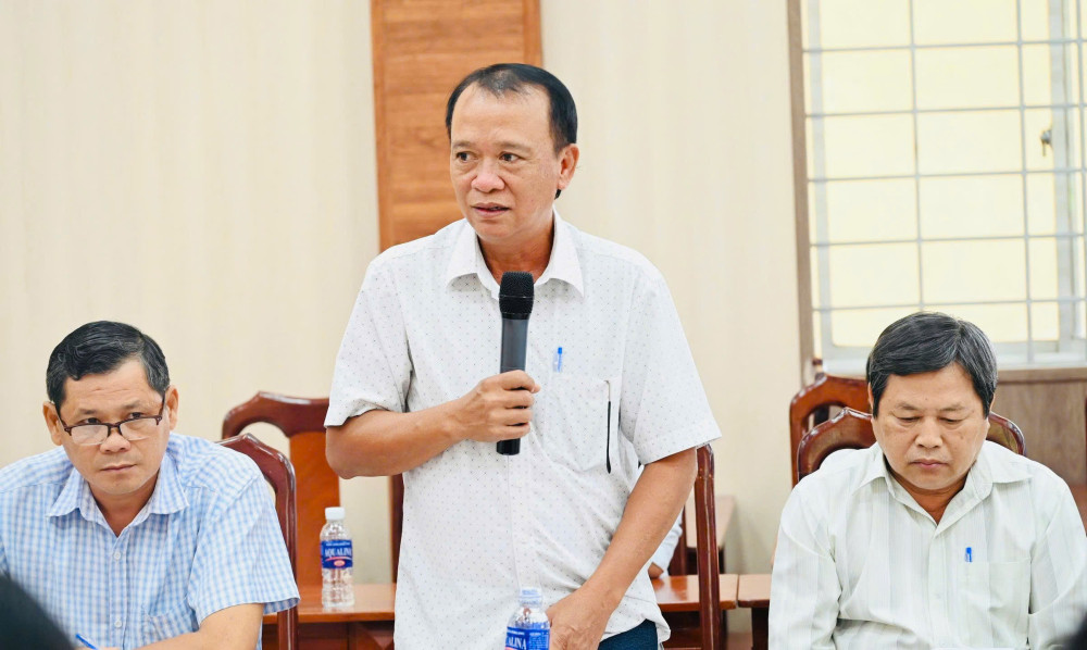 Xã Mỹ Yên: Bí thư Đảng ủy đối thoại với Bí thư Chi bộ các ấp